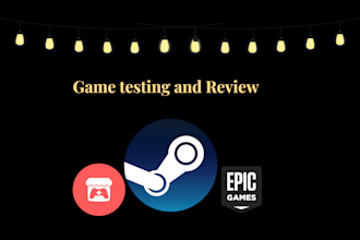 test and review your game