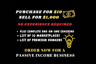 assist in listing and selling your domains effectively