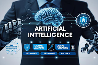 do artificial intelligence course, machine learning lead magnet ebook kali linux