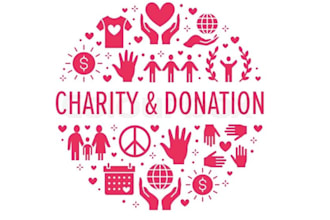 do nonprofit, fundraising, charity and ngo logo