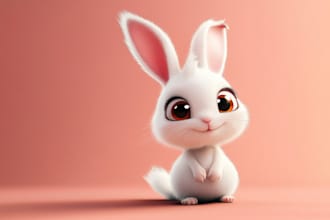 draw cute cartoon animal character