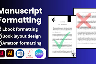 do manuscript, ebook paperback, amazon kdp, book formatting, indesign google doc