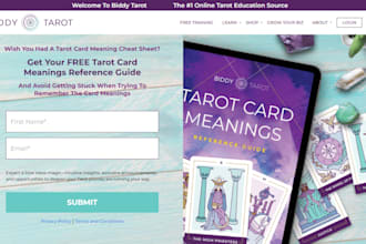 design spiritual website tarot reading astrology website psychic reading