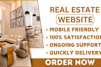 build property managements website with wordpress elementor, real estate leads