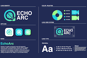 do modern minimalist luxury logo design with corporate brand identity