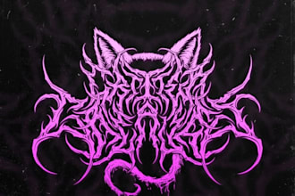 design a logo for your black, death, or thrash metal band