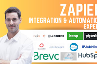 zapier integration for salesforce pipedrive jobber jobnimbus activecampaign keap