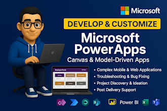 develop powerapps business applications for you