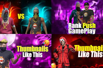 make a gaming thumbnail