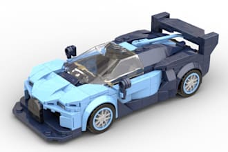3d car modeling, roblox vehicle interior and exterior, assetto corsa,3d lego moc