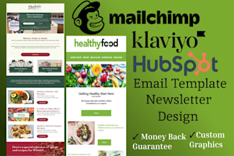 design mailchimp email template newsletter
