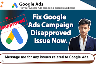 fix google ads disapproved issue campaign disapproved compromised circumventing