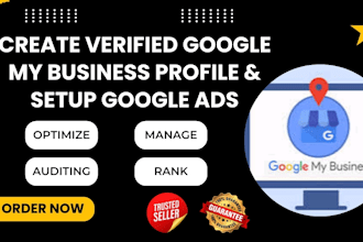 setup and manage google ads, verified gmb profile to improve sales