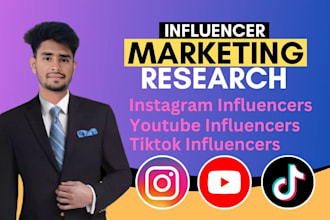 find best instagram, youtube, tiktok influencers list for influencer marketing