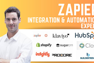 zapier integration for mailchimp hubspot close CRM mailerlite marketo klaviyo
