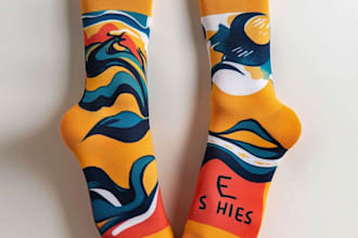 design crew socks, knighted socks for you