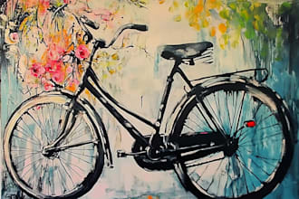 draw any photo into a digital oil painting