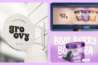 design a professional timeless logo and brand identity
