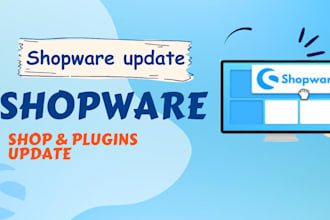 do shopware shop update and plugin update