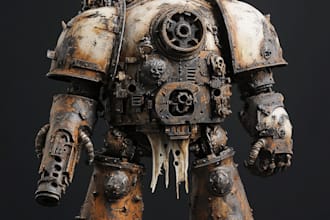 do a warhammer 40k character art of your choice
