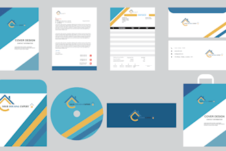 do custom business cards, letterheads , and stationery design services