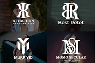 do minimalist luxury fashion streetwear urban monogram clothing brand logo