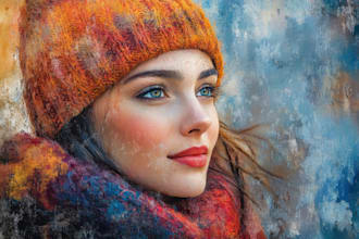 turn your photos into realistic digital oil painting