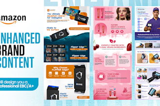 design professional amazon a plus content or amazon ebc