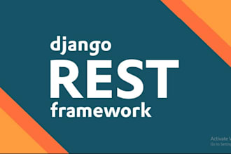 make rest apis with django