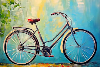 draw any photo into a digital oil painting