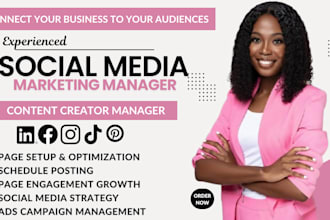 be facebook social media marketing manager content creator instagram ads manager