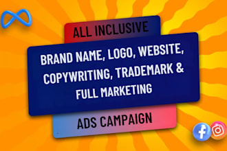 write winning business name, startup names, brand logo with website