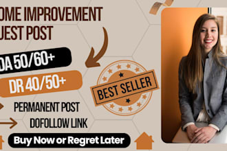 publish a guest post on a high quality home improvement blog