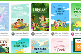 create print ready kdp children storybook and publish