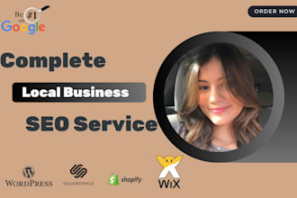 rank local business by seo backlinks google map citations gmb 1st page ranking