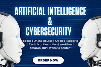 write artificial intelligence, cybersecurity, nlp, devops, cloud computing ebook