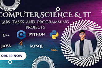 do computer science and IT related tasks and labs