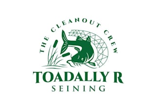 make necessary catfish seining business logo