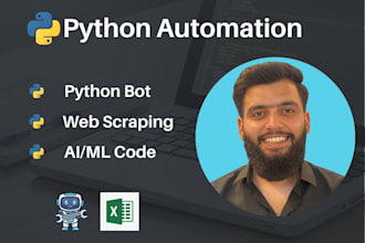 create python bot and advance automate tasks