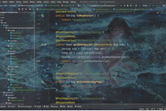 develop websites using java, spring framework, springboot, and mybatis