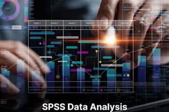 be your expert spss analyst for statistical data analysis