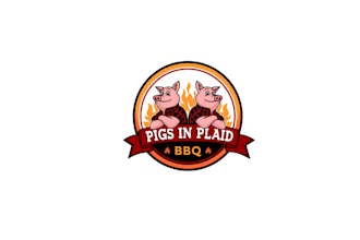 make particular restaurant bbq grill logo