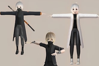 edit vrchat avatar humanoid nsfw vrc anime 3d vroid avatar character avis model