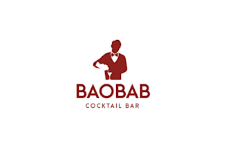 make commercial talented cocktail bar logo