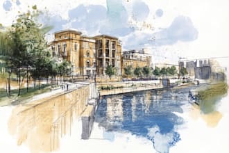 do architecture landscape and urban design concept sketches