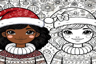 do coloring book pages affirmations, career coloring for african american kids