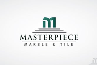 make best quality marble and tile logo