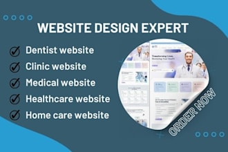 build home care website healthcare web staffing website medical clinic website