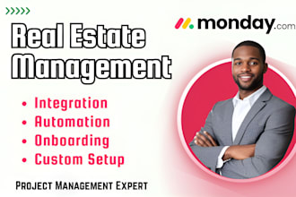 monday expert CRM dev automation monday setup monday real estate templates ai