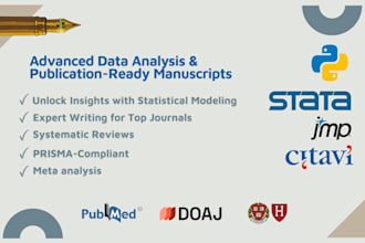 expert data analytics and scientific writing